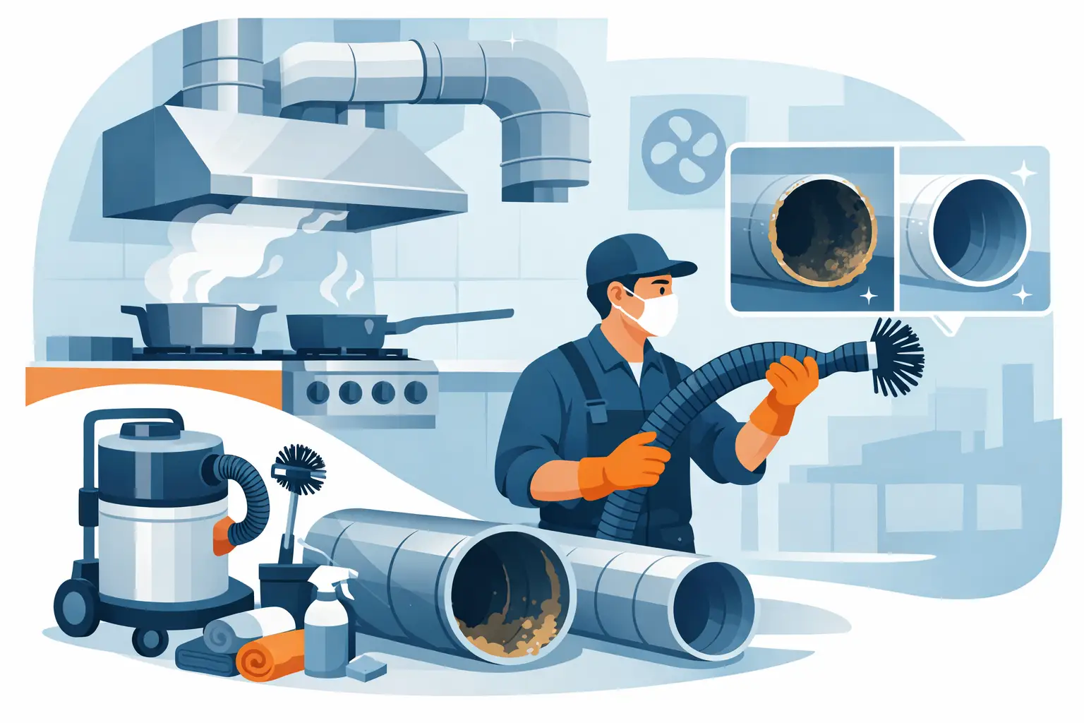 Kitchen Exhaust Duct Cleaning Service Guide