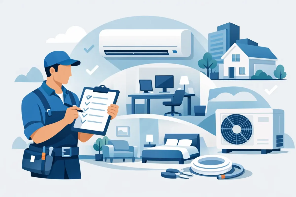 Aircon Installation Checklist for Every Space