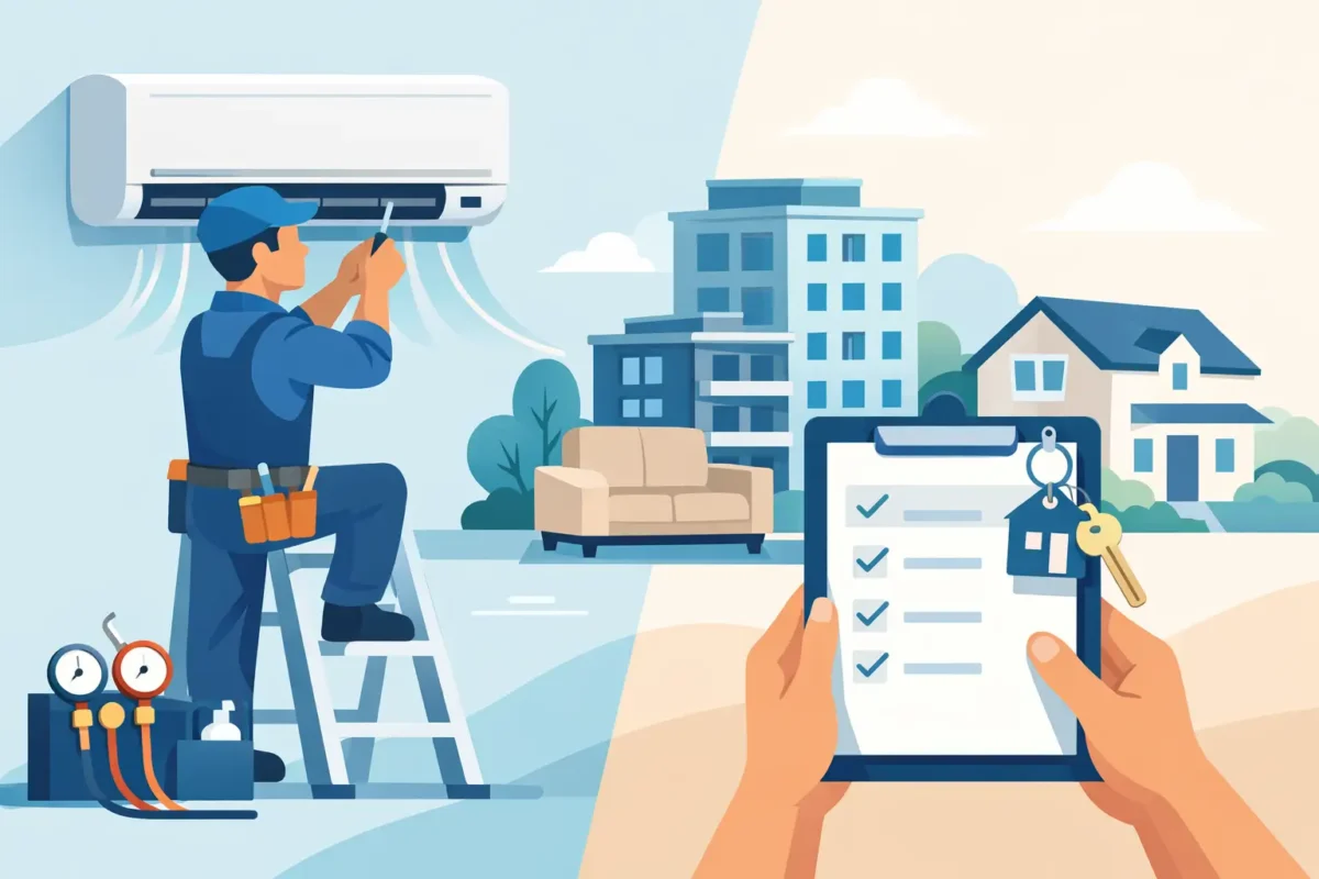 Aircon Servicing for Rental Property Owners