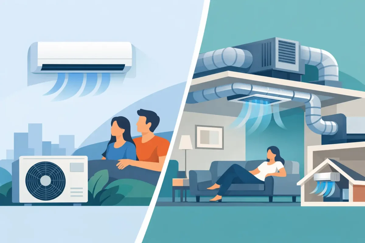 Split System vs Central Aircon: Which Fits?