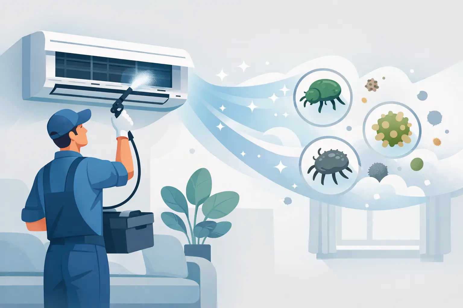 Can Aircon Servicing Remove Allergens?