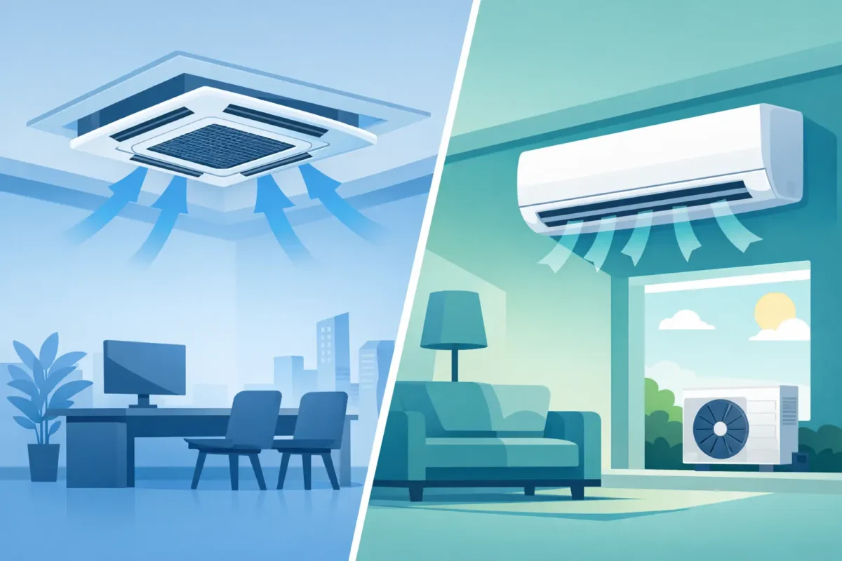 Cassette Aircon vs Split System: Which Fits?