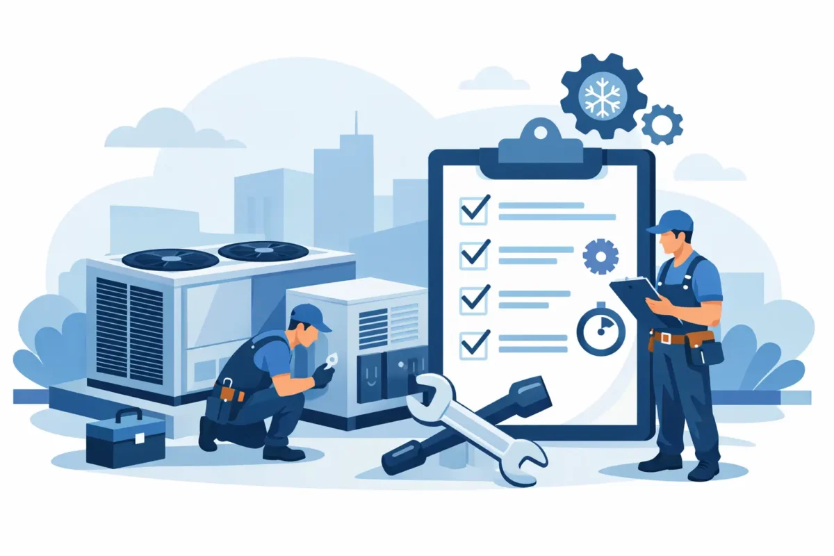 Commercial Cooling Maintenance Schedule Guide