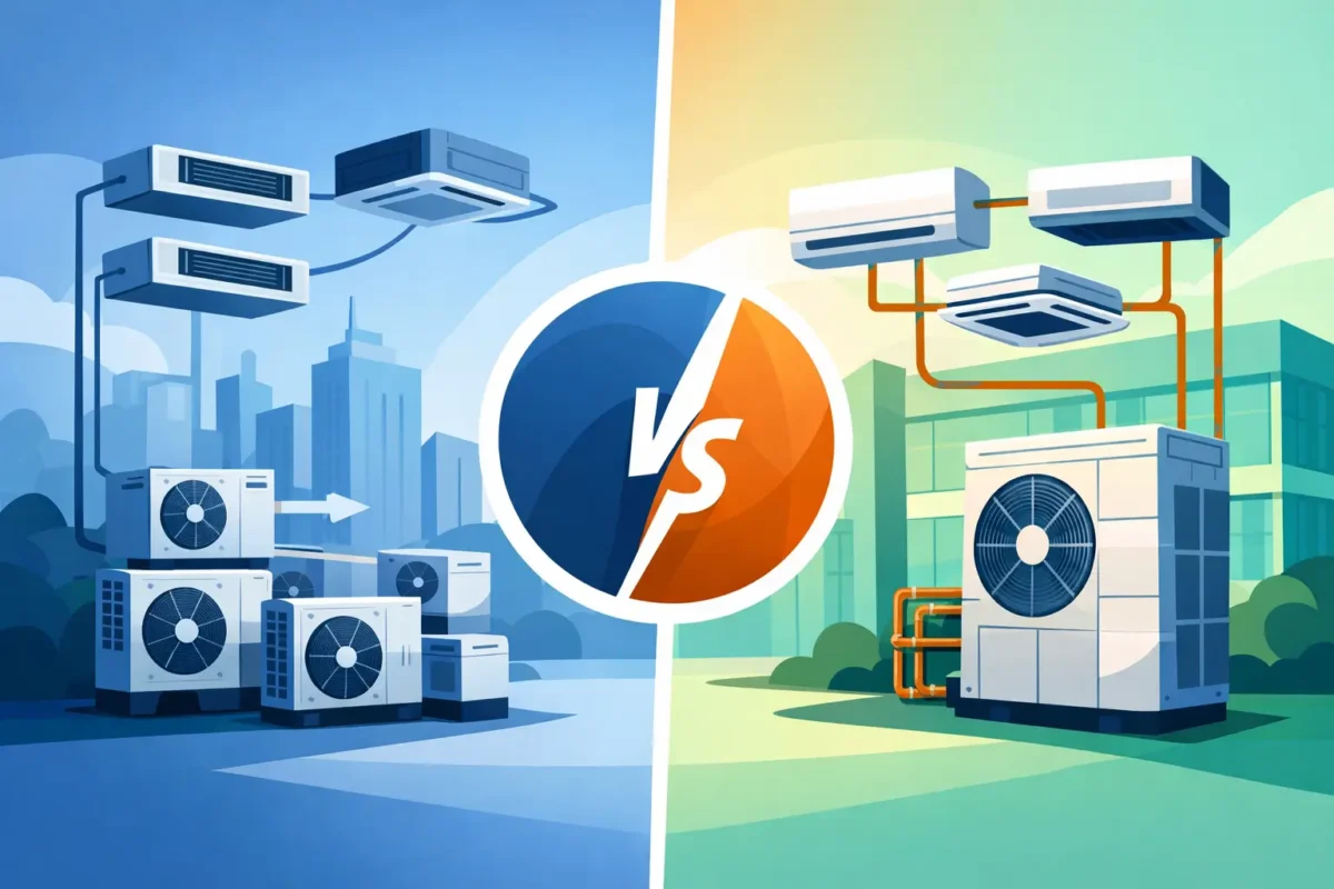 VRV vs VRF Systems: What’s the Difference?