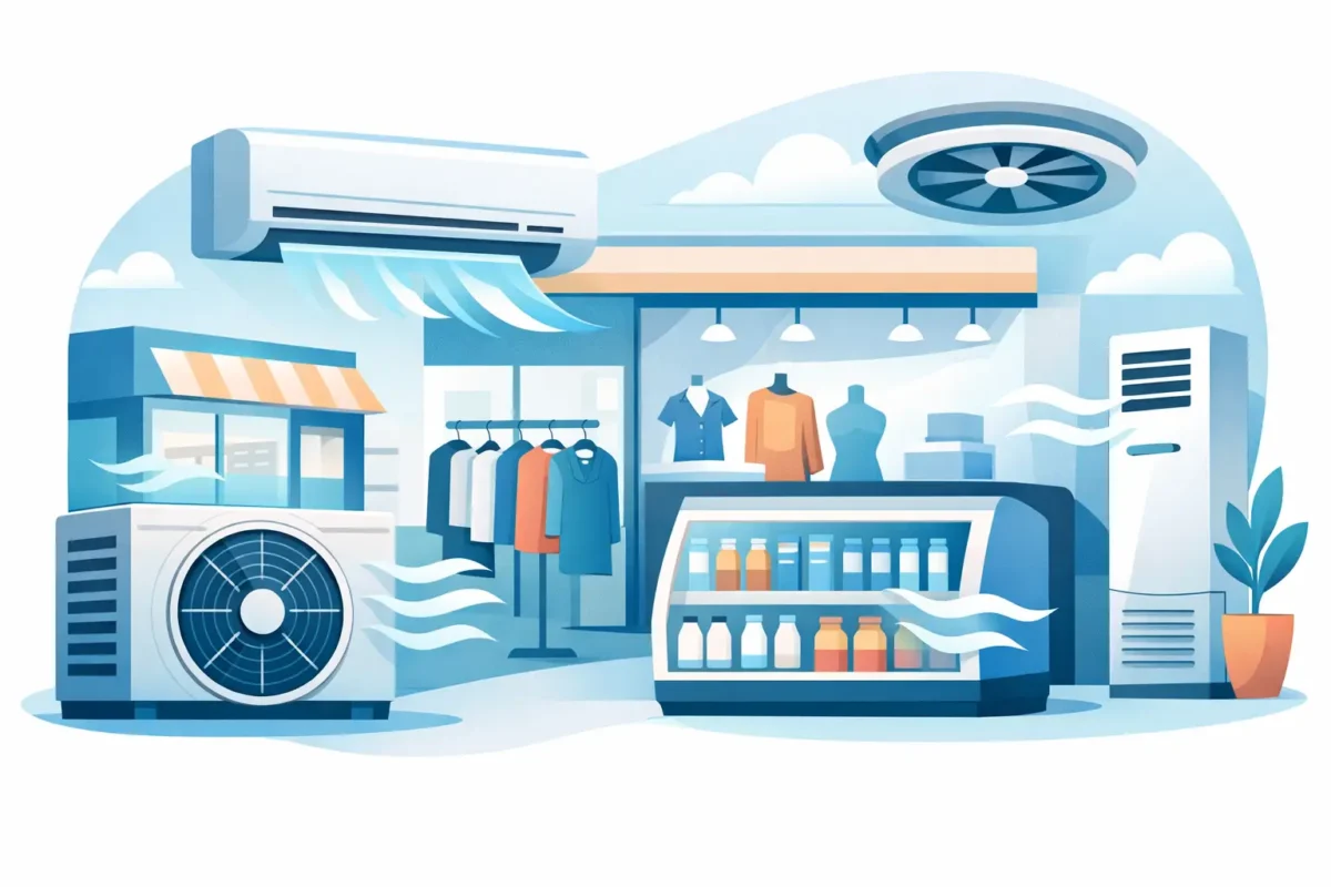 Best Cooling Solutions for Retail Stores Explained