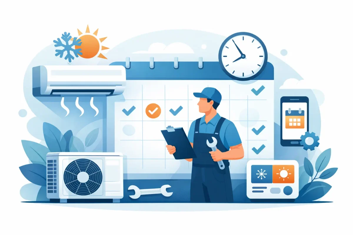How to Schedule Seasonal AC Servicing Easily
