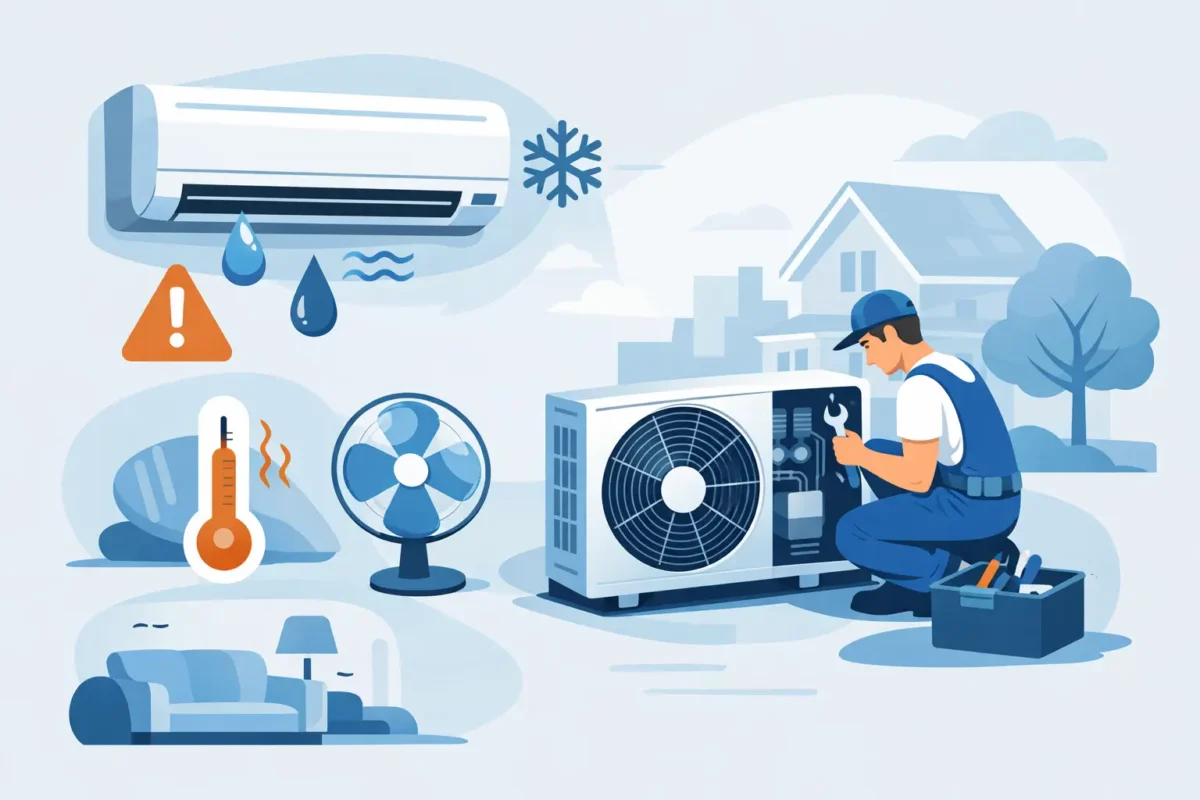 Residential Aircon Repair Signs to Act On