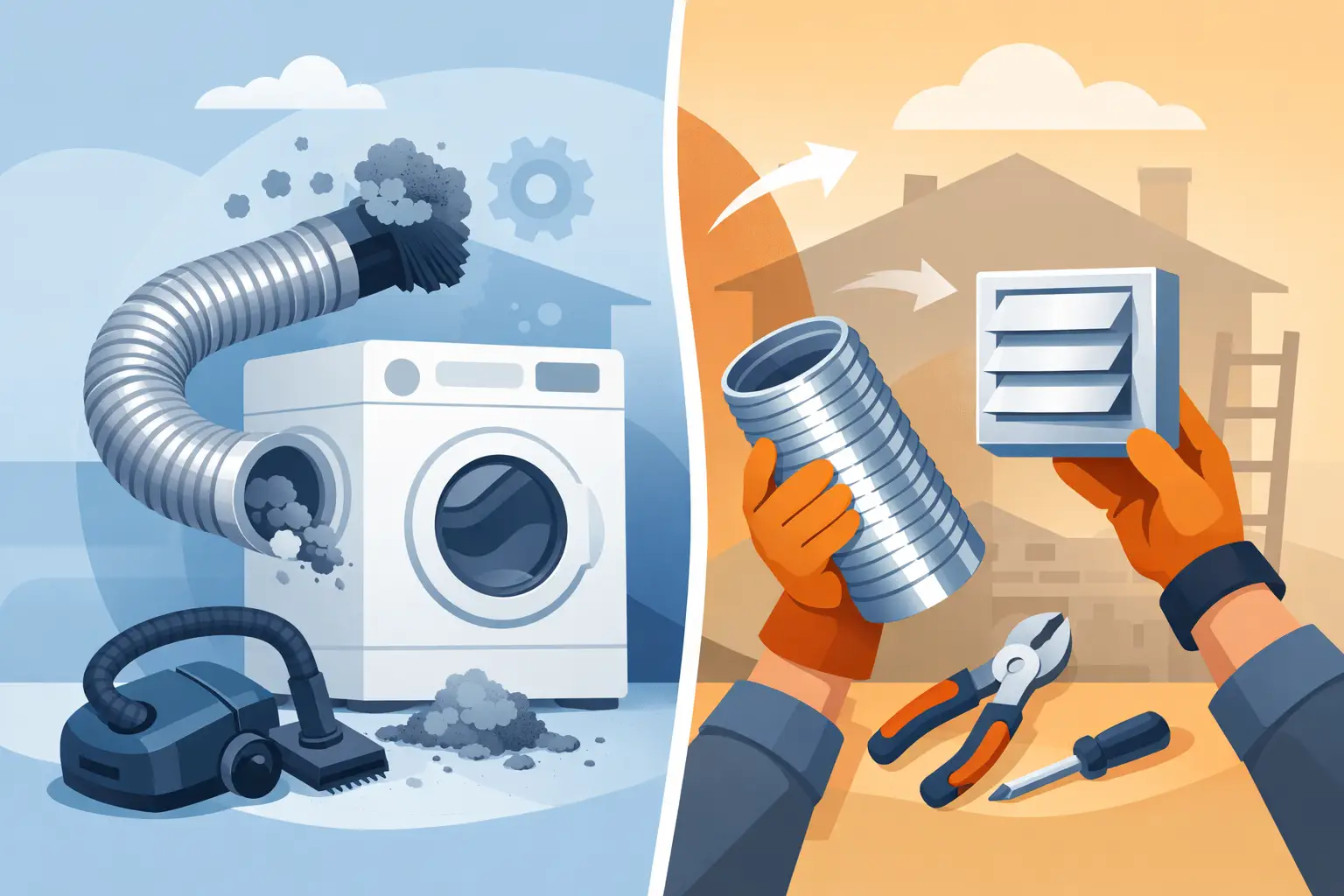 Dryer Vent Cleaning vs Replacement: What Fits?