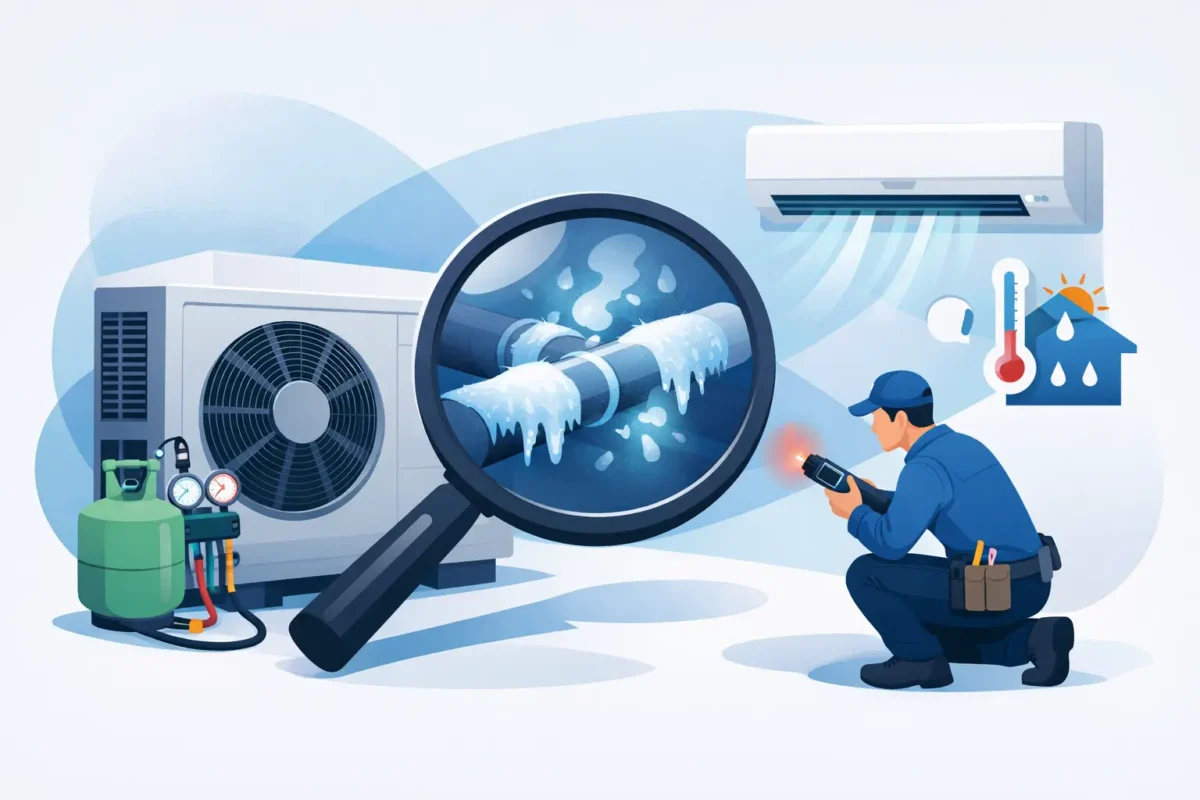 How to Spot Refrigerant Leaks Before Cooling Fails
