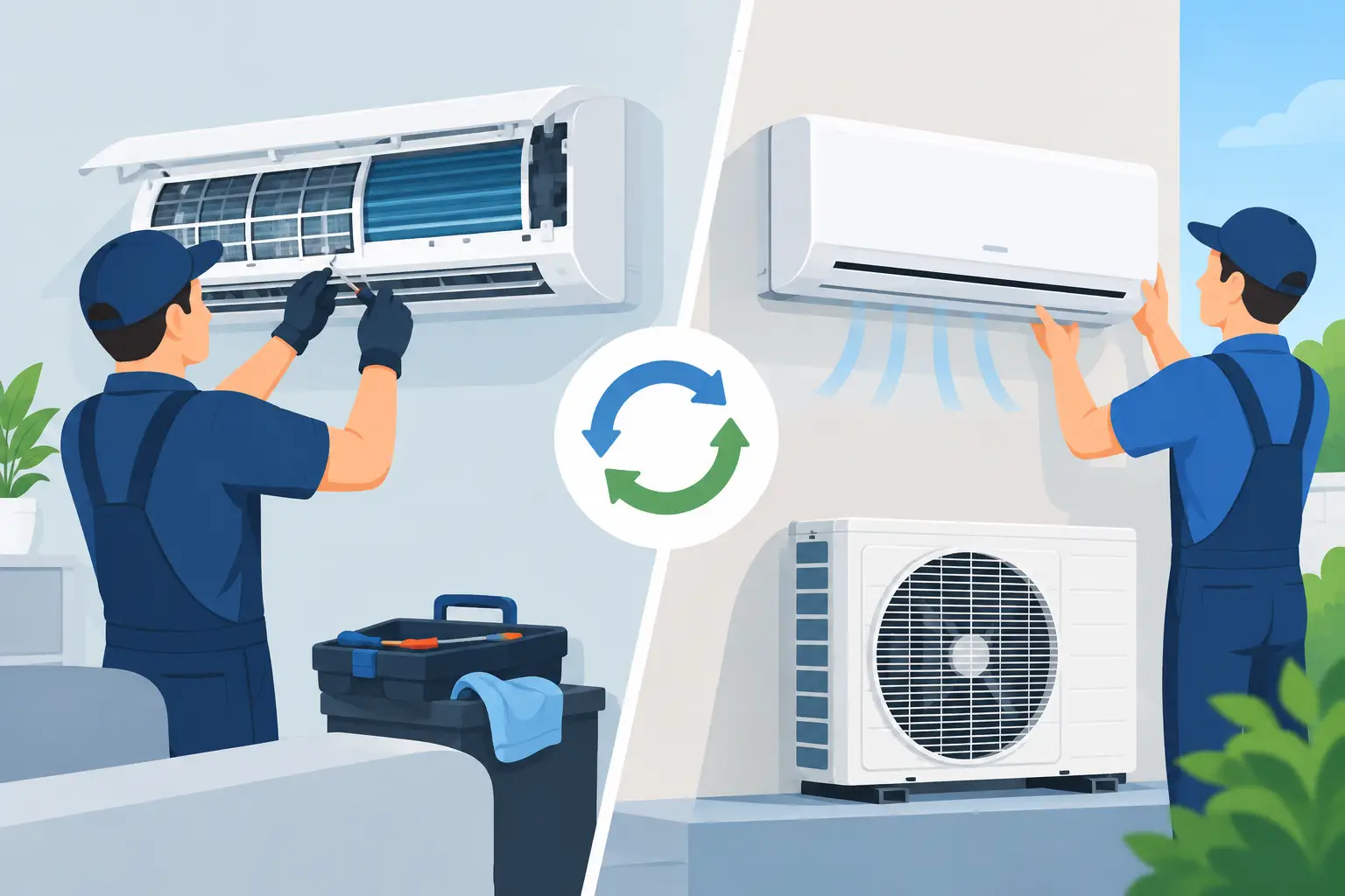 Aircon Overhaul Versus Replacement Explained
